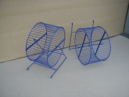 Juoksupy�r� metallinen, kromi 20 cm